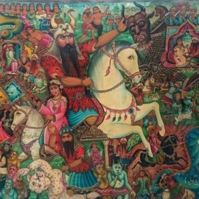 کشور شاهنامه [خوانش داستانهای شاهنامهٔ فردوسی] 